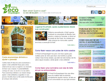 Tablet Screenshot of ecohospedagem.com